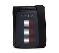 Tommy Hilfiger Foundation Piqué Mini Crossover Shoulder Bag, Navy, blue