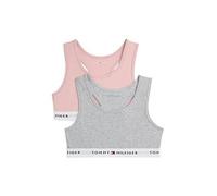 Tommy Hilfiger Girls 2 Pack Bralette, Multi, Size Age: 10-12 Years Print