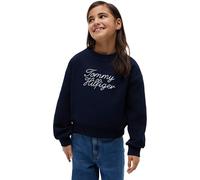 Tommy Hilfiger Girl's Crew Neck KG0KG09439 Other Sweatshirts, BLUE (Dark Night Navy), 5 Years