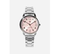 Tommy Hilfiger Girls Metal Strap Watch in Silver 34mm (One Size) - Silver