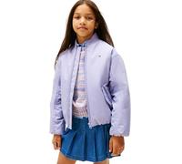 Tommy Hilfiger Girl's PADDED BOMBER KG0KG08927 Bomber Jacket, BLUE (Periwinkle Dusk), 7 Years