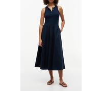 Tommy Hilfiger Gold Btn Poplin Mix Dark Night Navy size M | Midi Dresses Outlet | Women | Black M