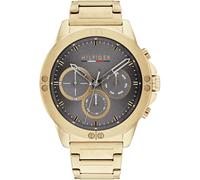 Tommy Hilfiger 1791891 Men's Harley 46mm Grey Dial Gold Watch