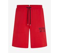Tommy Hilfiger Graphic Sport Shorts Shiny Red Dark Blue - M