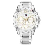 Tommy Hilfiger Haven 1782194 Women's Multifunction Watch - 38mm White Dial Silver Steel Bracelet