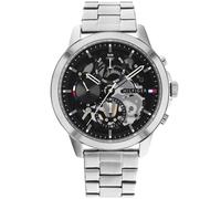 Tommy Hilfiger Analogue Multifunction Quartz Watch for Men with Silver Stainless Steel Bracelet - 1710477