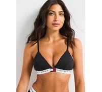 Tommy Hilfiger Uw0uw06040 Triangle Bra Black S Woman