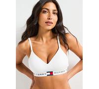 Tommy Hilfiger Heritage Cotton Lift Bralette - White, White, Size Xl, Women White