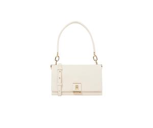 Tommy Hilfiger Heritage Handbag AW0AW17216AA8 - Woman - Faux Leather White