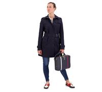 Tommy Hilfiger Heritage Single Breasted Trench Coat Blue XL Women