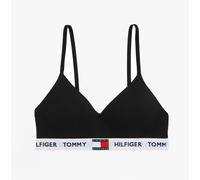 Tommy Hilfiger HERITAGE Womens Padded Push-Up Bralette Black - Medium