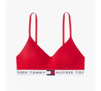 Tommy Hilfiger HERITAGE Womens Padded Push-Up Bralette Primary Red - Small
