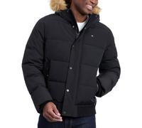 Tommy Hilfiger Herren Quilted Arctic Cloth Snap Front Snorkel Bomber Jacket Parka