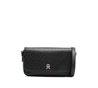 Tommy Hilfiger Hilfiger Icon embossed logo cross body bag - Black One Size