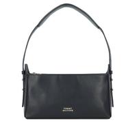 Tommy Hilfiger Hilfiger Leather Shoulder Bag Leather 25 cm black
