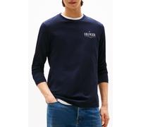 Tommy Hilfiger Hilfiger Stack Ls Tee Regular Fit Longsleeve, Desert Sky size S | Longsleeves Outlet | Men S