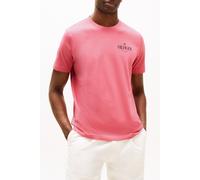 Tommy Hilfiger Hilfiger Stack Tee Regular Fit T-shirt Roze size XXL | Basic T-Shirts Outlet | Men | Pink XXL