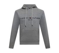 Tommy Hilfiger Hoodie Core Logo Pullover Hoody Mens Grey Sweatshirt