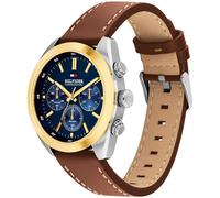 Tommy Hilfiger Chronograph Quartz Watch for Men with Light Brown Leather Strap - 1710720