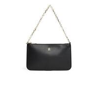 Tommy Hilfiger Icon Chain Shoulder Pouch, Black, Women Black