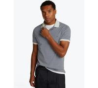 Tommy Hilfiger Interlock Regular Fit Mens Polo Shirt - Aop Ivory Silk - L