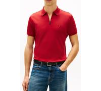 Tommy Hilfiger Interlock Zip Regular Polo Regatta Red size S | Poloshirts Outlet | Men | Red S