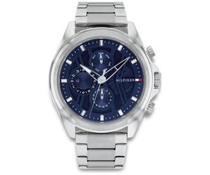 Tommy Hilfiger Jax 1710656 - Man - 48 mm - Analogue - Quartz - Mineral Glass Blue 24 mm