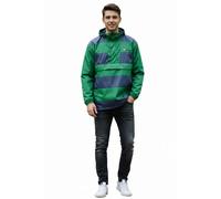 Tommy Hilfiger Jeans men's windbreaker between-seasons jacket navy blue and g...