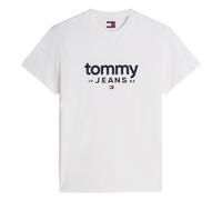 Tommy Jeans Dm0dm23376 Short Sleeve T-shirt White L Men