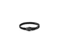 Tommy Hilfiger Jewelry Men's Leather Bracelet Black - 2790693