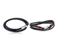 Tommy Hilfiger Jewelry Men's Leather Bracelet Blue - 2790264S