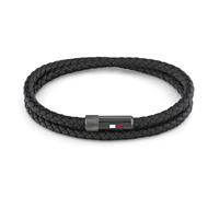 Tommy Hilfiger Jewelry Men's Leather Bracelet with Magnetic Closure