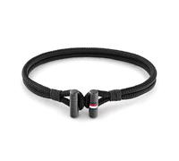 Tommy Hilfiger Jewelry Men's Nylon Bracelet Black - 2790336