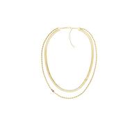 Tommy Hilfiger Jewelry Women's Doble Chain Necklace in Yellow Gold - 2780980