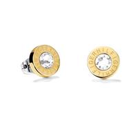 Tommy Hilfiger Jewelry Women's Stainless Steel Earrings Embellished with Crystals