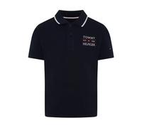 Tommy Hilfiger Junior contrasting-collar polo shirt - Blue 3-5-14