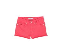 Tommy Hilfiger Junior frayed-hem denim shorts - Pink 16