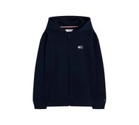 Tommy Hilfiger Junior logo-embroidered zip-up hoodie - Blue 3-4-6-8-10-12-14-16