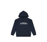 Tommy Hilfiger Junior logo-print hoodie - Blue 3-4-5-6-8-10-12-14-16