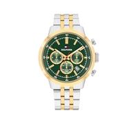 Tommy Hilfiger Kent Collection Chronograph Dual Time Watch for Men with Stainless Steel or Leather Strap