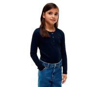 Tommy Hilfiger Kg0kg09463 Long Sleeve T-shirt Blue 9 Months Girl