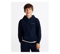 Tommy Hilfiger Kids Mini Corp Logo Hoodie, Navy, Size 8 Years Navy