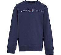 Tommy Hilfiger Kids’ Unisex Essential Sweatshirt without Hood, Blue (Twilight Navy), 5 Years
