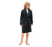 Tommy Hilfiger Kids’ Unisex Towelling Bathrobe with Belt, Blue (Desert Sky), S