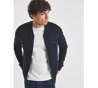 Tommy Hilfiger Knit Baseball Jacket Tommy Hilfiger Tommy Hilfiger Knit Baseball Jacket Navy 2XL