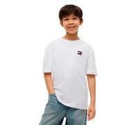 Tommy Hilfiger Ks0ks00756 Short Sleeve T-shirt White 10 Years Kids