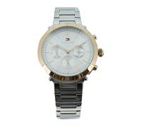 Tommy Hilfiger Ladies Watch Chronograph Silver Metal Bracelet Emery 1782348