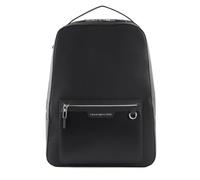 Tommy Hilfiger laptop backpack with laptop compartment Business Leather Backpack Black