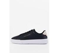 Tommy Hilfiger Mens Logo Court Trainers - Desert Sky - 8