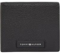 Tommy Hilfiger Leather Wallet TH Monogram Black One Size